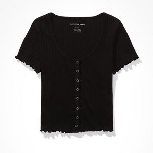 AE Snap-Front Baby Tee